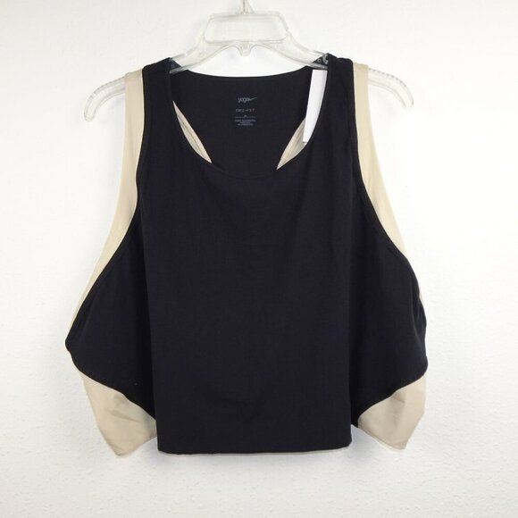 NWT Nike Black and Cream Tank Top - Picture 2 of 9